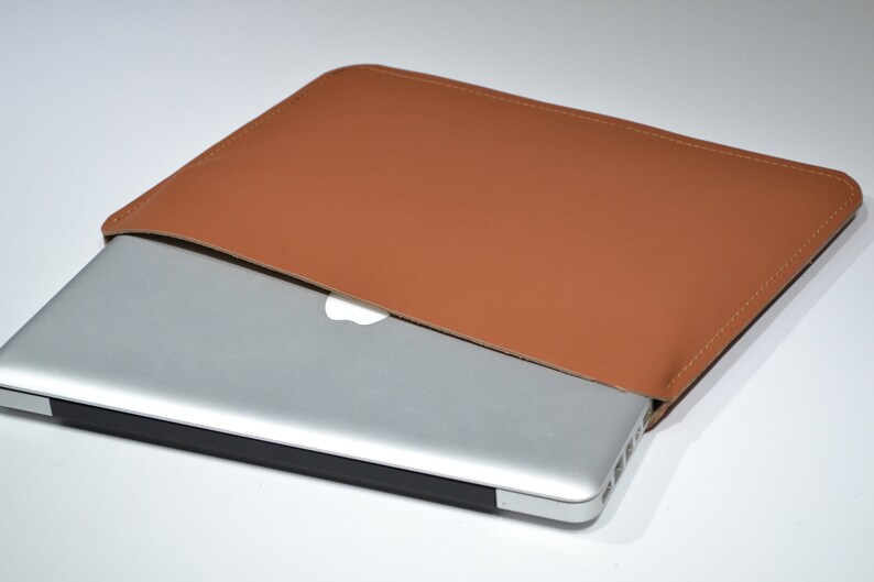 Free Personalized Genuine Leather MacBook Pro Sleeve MacBook Air Sleeve 13 14 16 inches Case 15