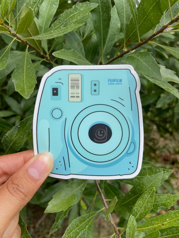 Buy Instax Mini 8 Blue Camera Fuji Film Instax Vsco Girl Decal Online in  India - Etsy