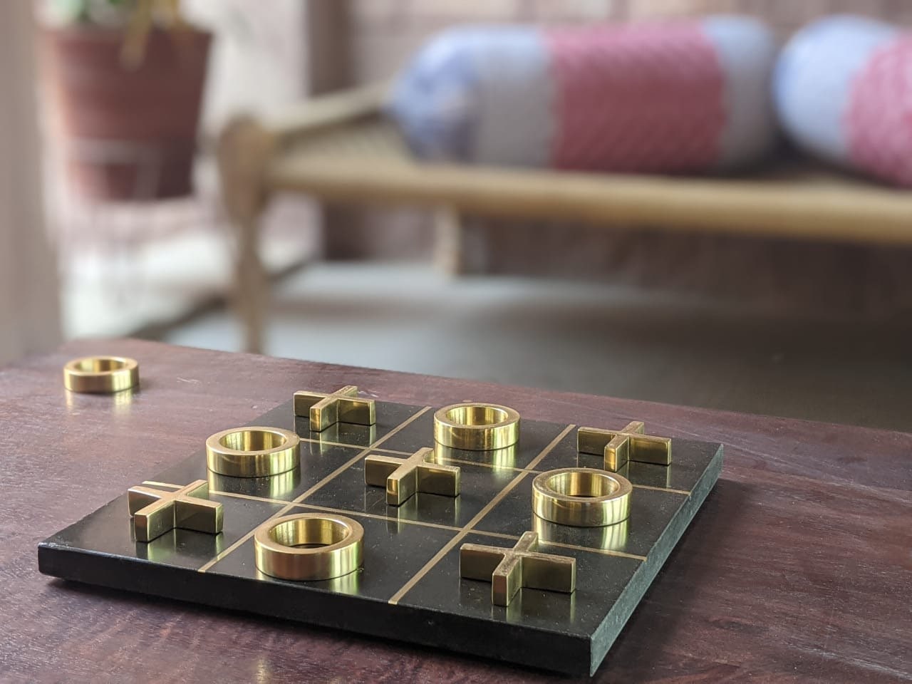 Marble Tic Tac Toe Game Tic Tac Toe Marble Game Game XOXO - Etsy