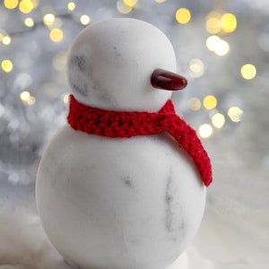 Marble Winter Snowman, Snowman, Christmas Snowman