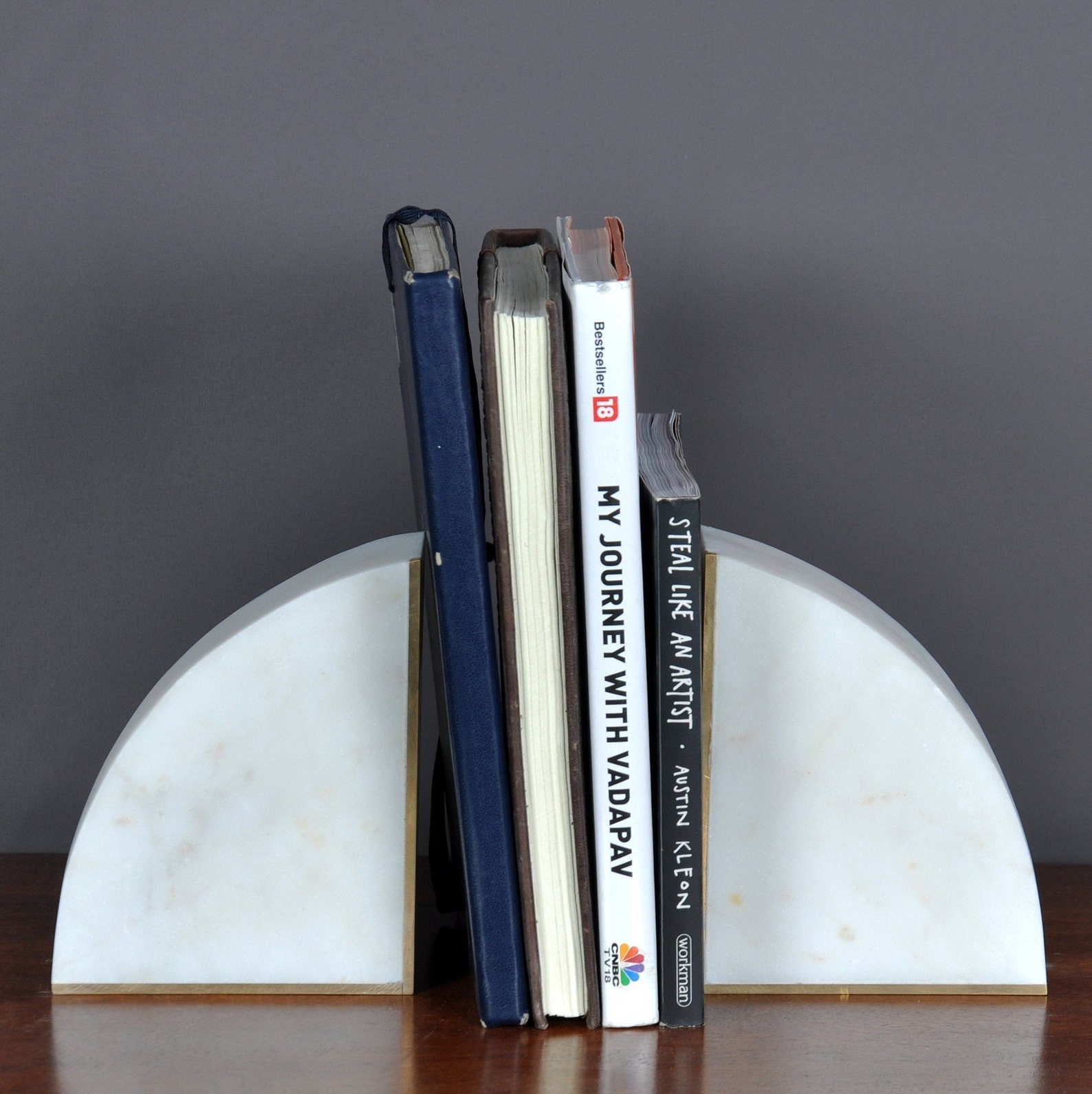 Marble Bookends Bookend Bookends White Bookend Single/Set Etsy