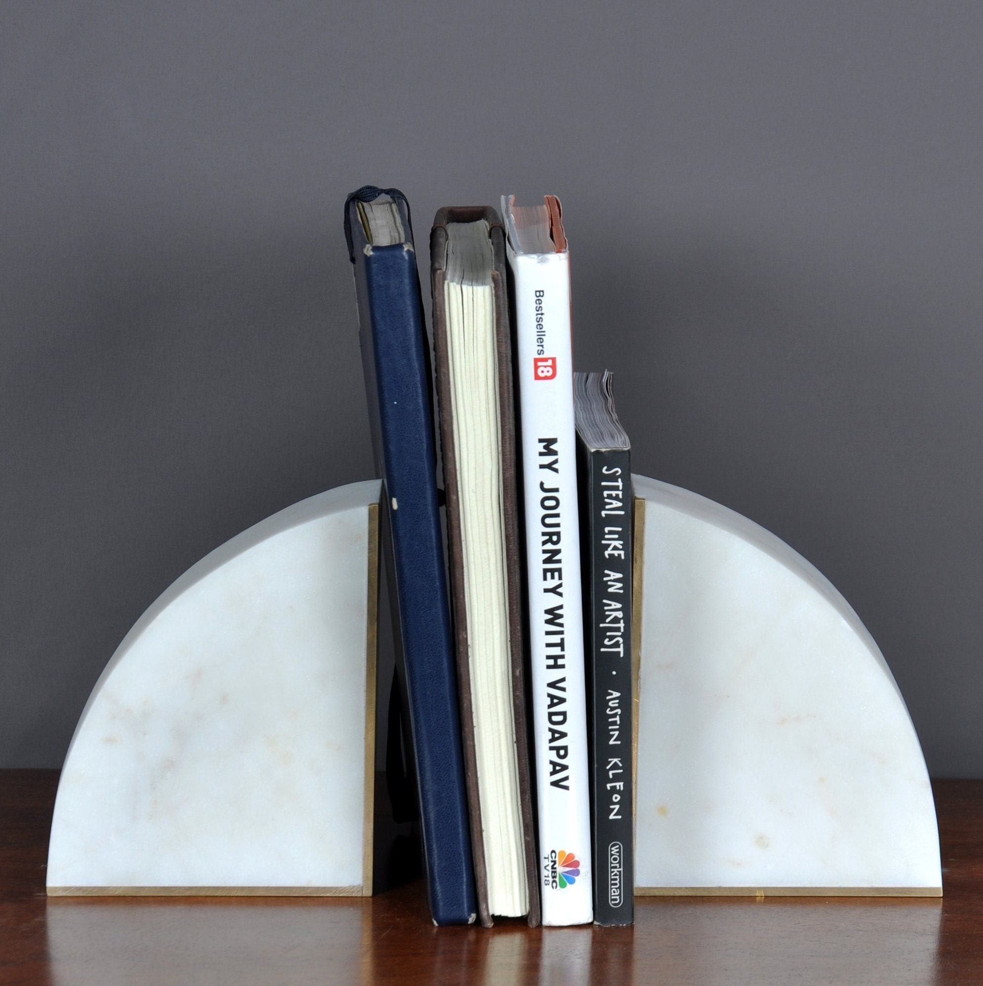 Marble Bookends Bookend Bookends White Bookend Single/Set Etsy