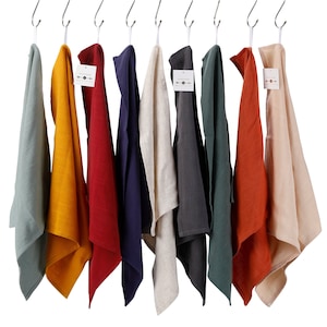 Japanese Simple Soft Cloth Napkins with Hanger