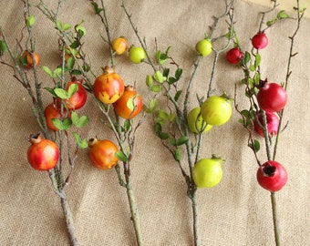 Fake Pomegranate Etsy
