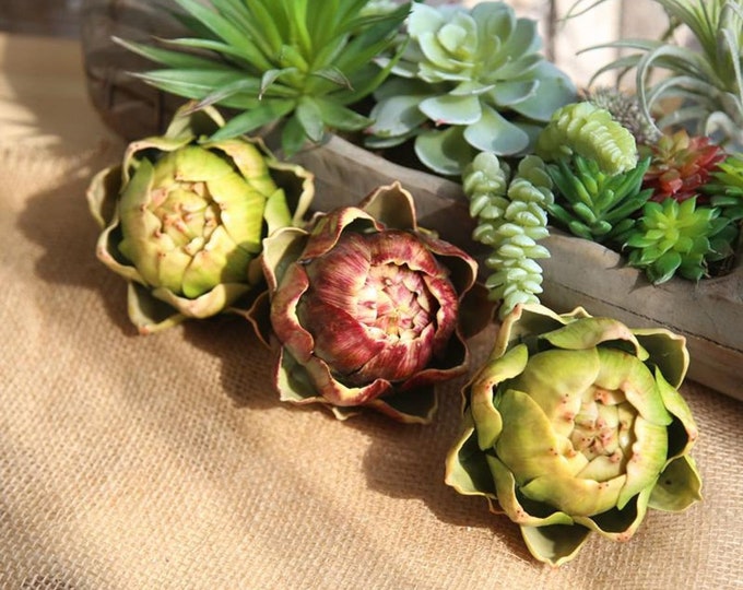 Fake Artichokes Decor Faux Vegetable Artificial Fruit Table fake-artichokes-decor-faux-vegetable-artificial-fruit-table