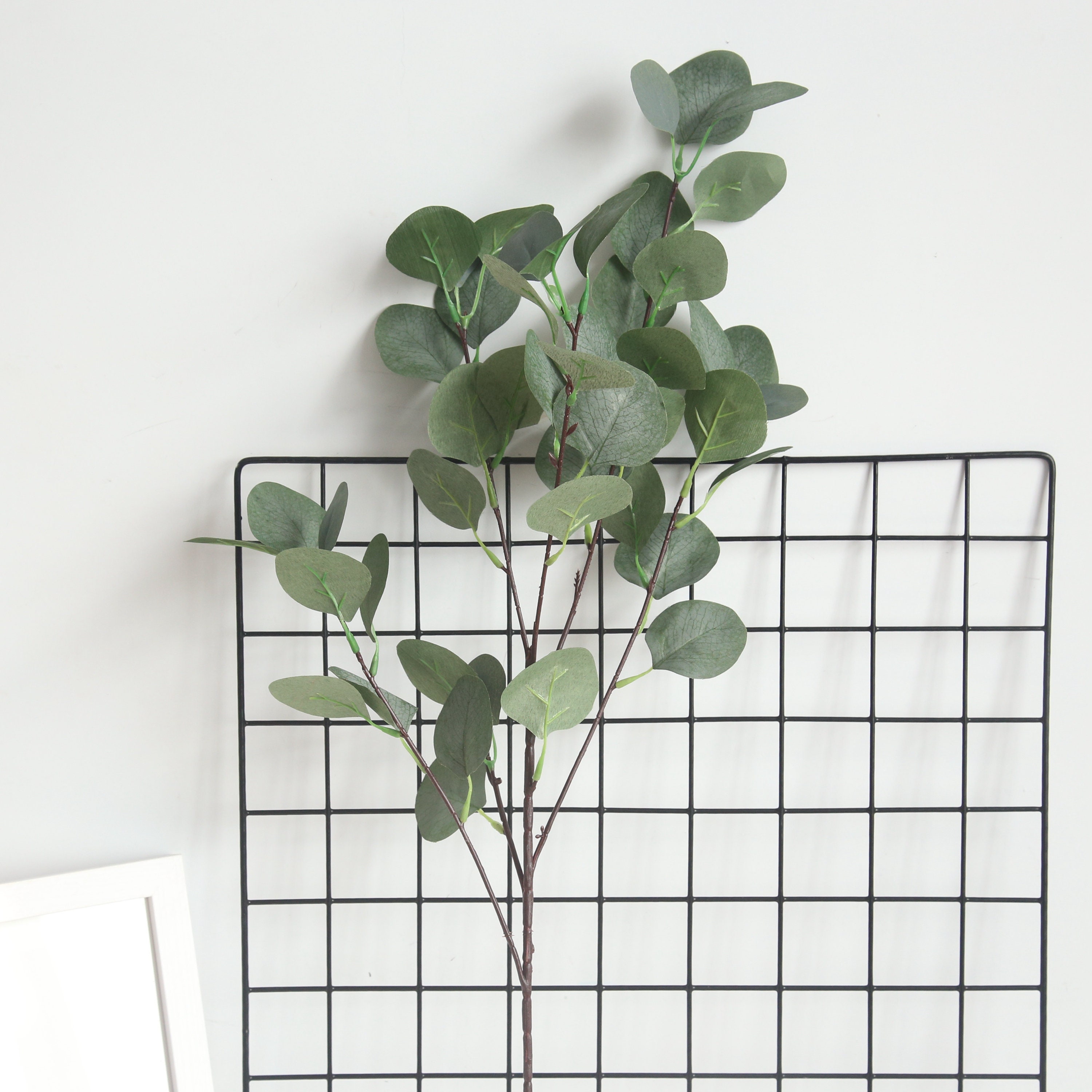 Large Artificial Eucalyptus Branches 33'' Tall Green Etsy