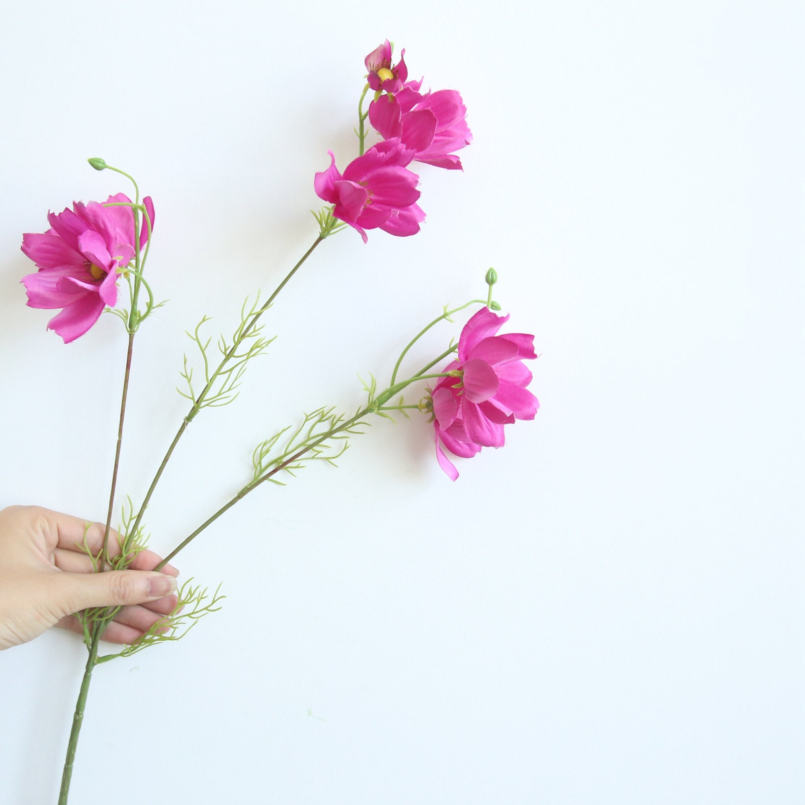 Silk Cosmos Flower 23'' Tall Artificial Spring Etsy