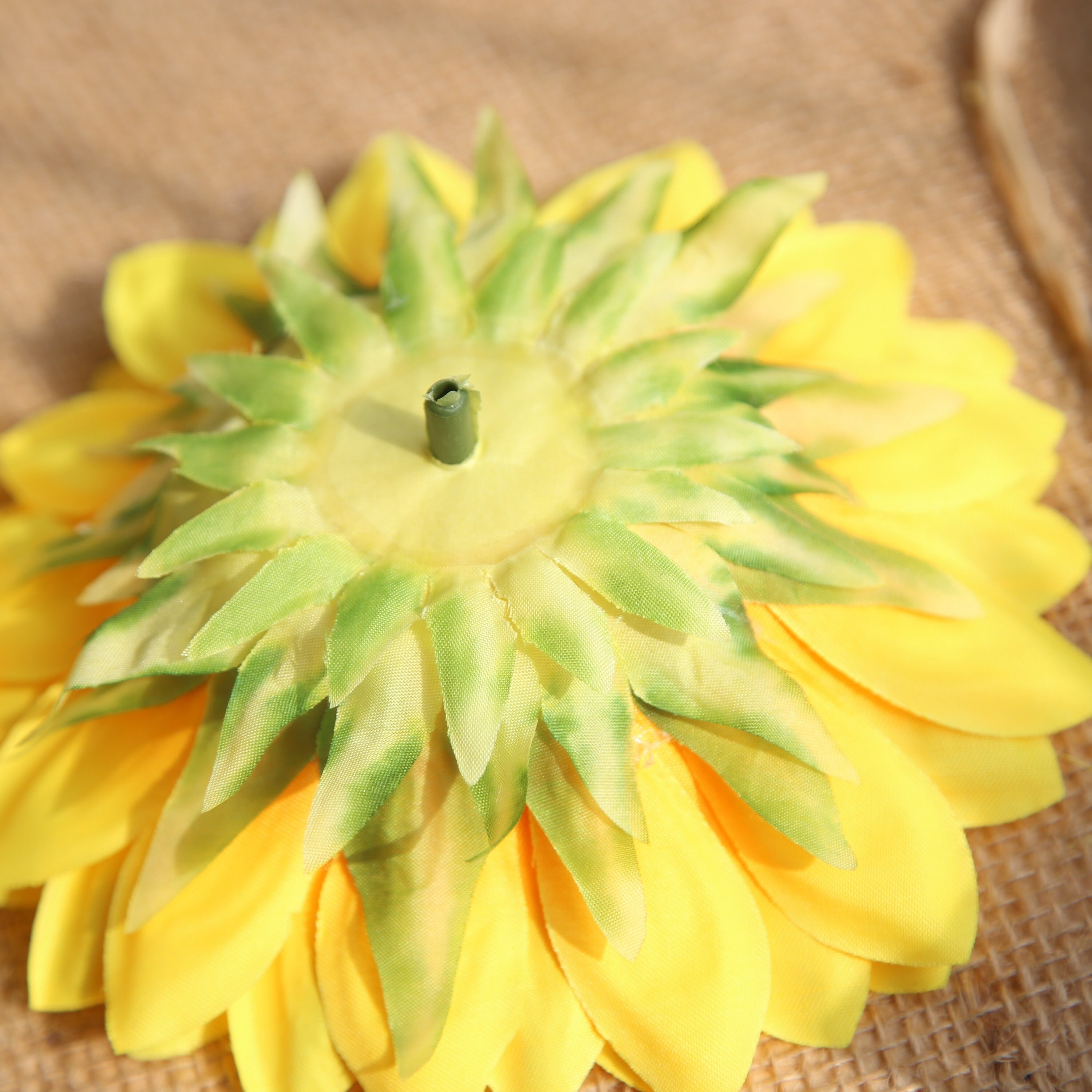 Artificial Sunflower Heads Multiple Sizes Available Etsy