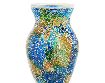  FOMIYES 20000 Pcs Glass Mosaic Flower Vases Decorative
