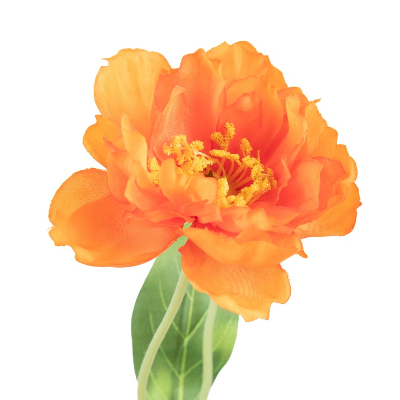 Artificial Silk Flower Stem 22'' Tall Make Your Own Etsy