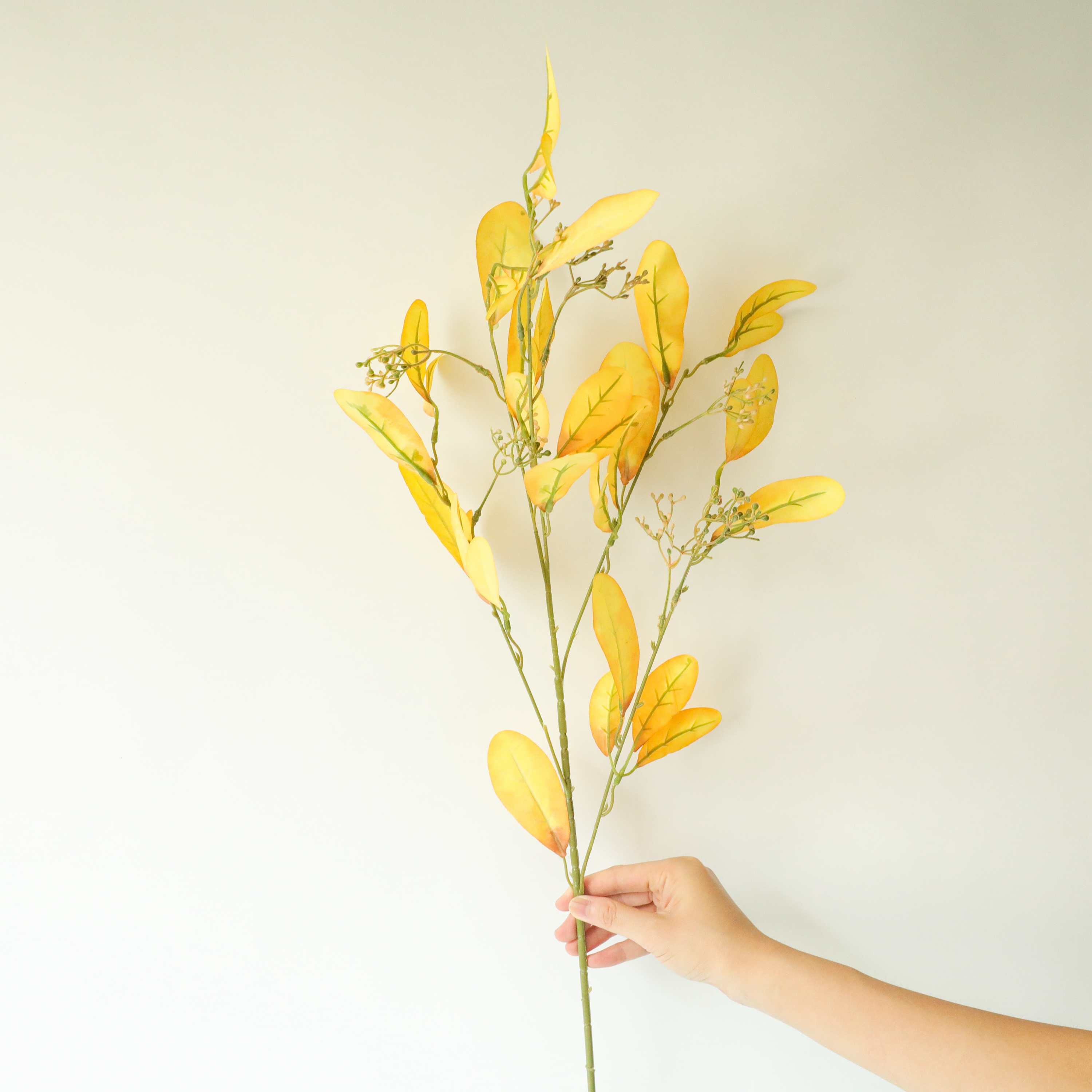 Artificial Dried Branch with Leaves 37'' Tall Etsy