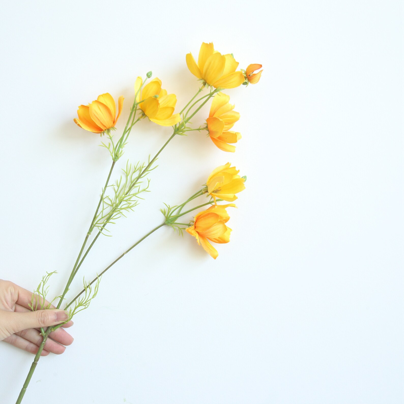 Silk Cosmos Flower 23'' Tall Artificial Spring Etsy