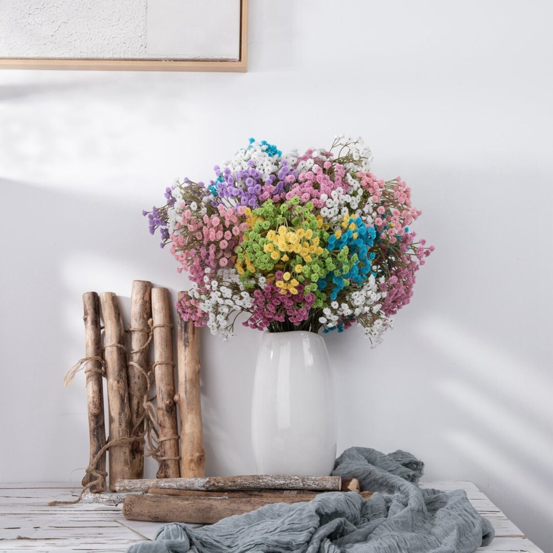 Faux Baby's Breath Stem 26'' Tall Real Touch Etsy