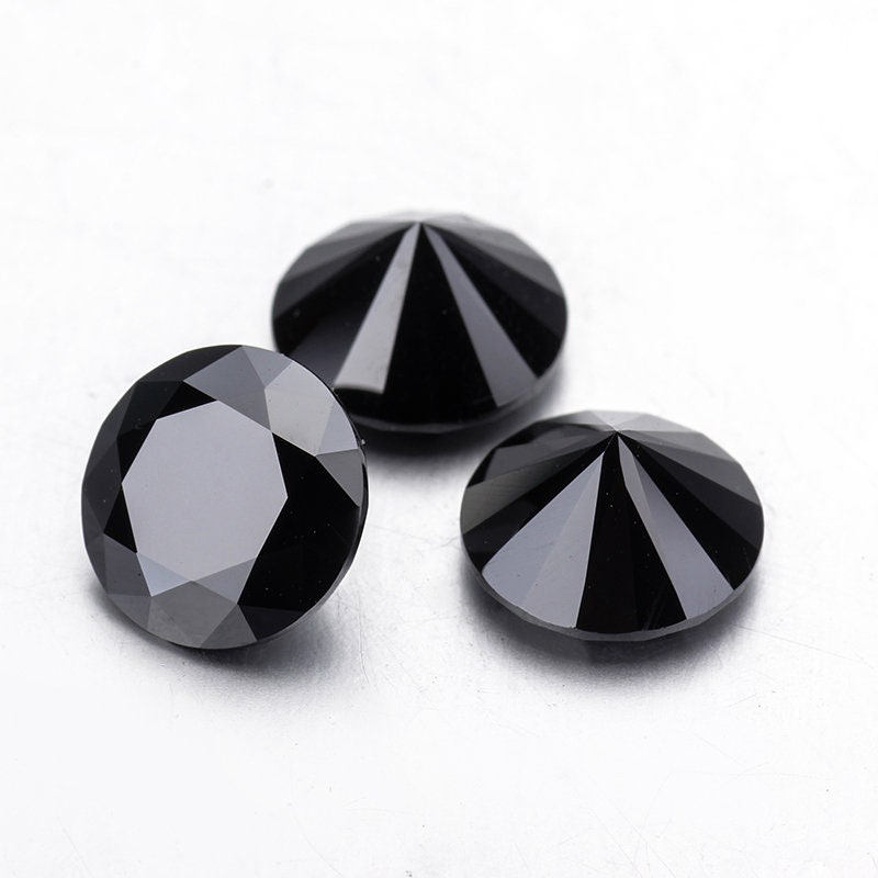 Black moissanite stone outlet