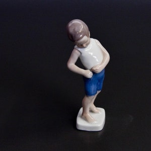 Porcelain Boy Figurine from Bing & Grondahl