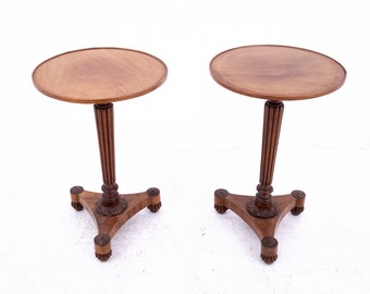 Pair of tables, France, circa 1880.