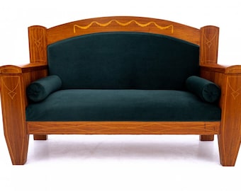 Sofa, Nordeuropa, um 1890.