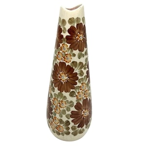 Faience vase, Włocławek, Poland, 1960s