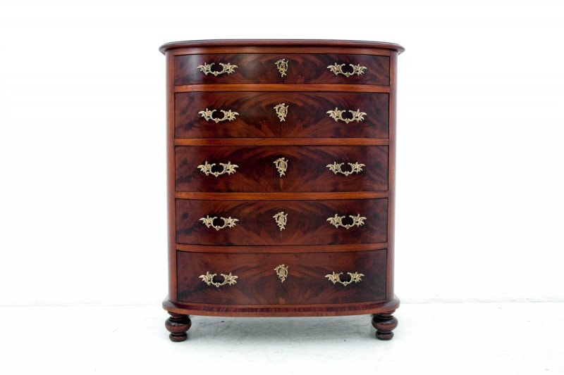 Antique chest of drawers, Northern Europe, circa 1900.