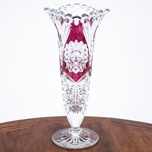 Kristallvase, 1960er Jahre