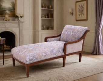 A unique chaise longue, France, early 20th century. AFTER RENOVATION.