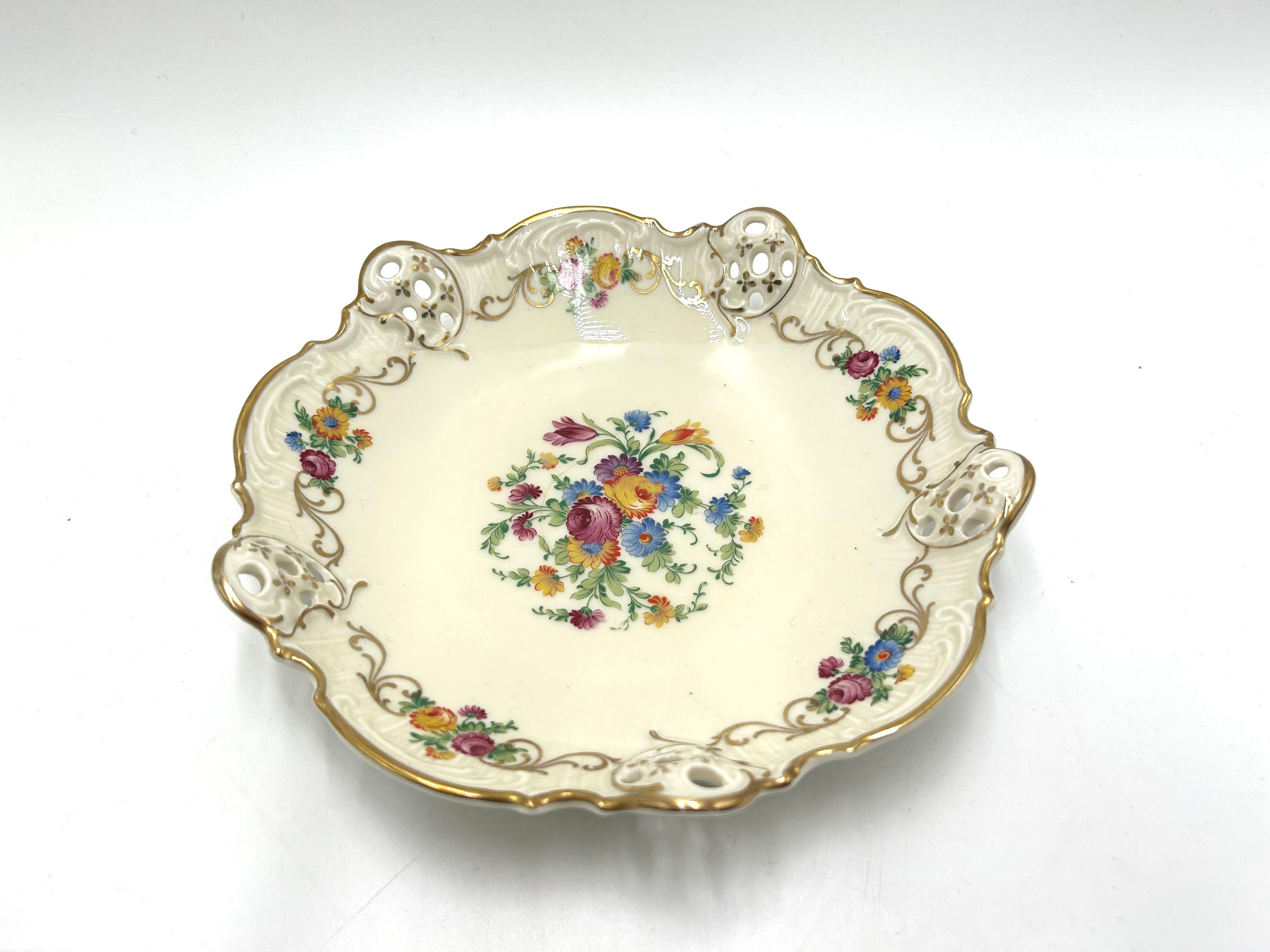 Openwork Plate, Rosenthal Moliere, Germany, 1938-1952 - Etsy