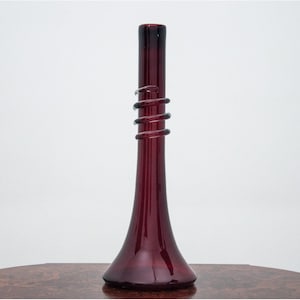 Stained glass vase, Poland, 1970s