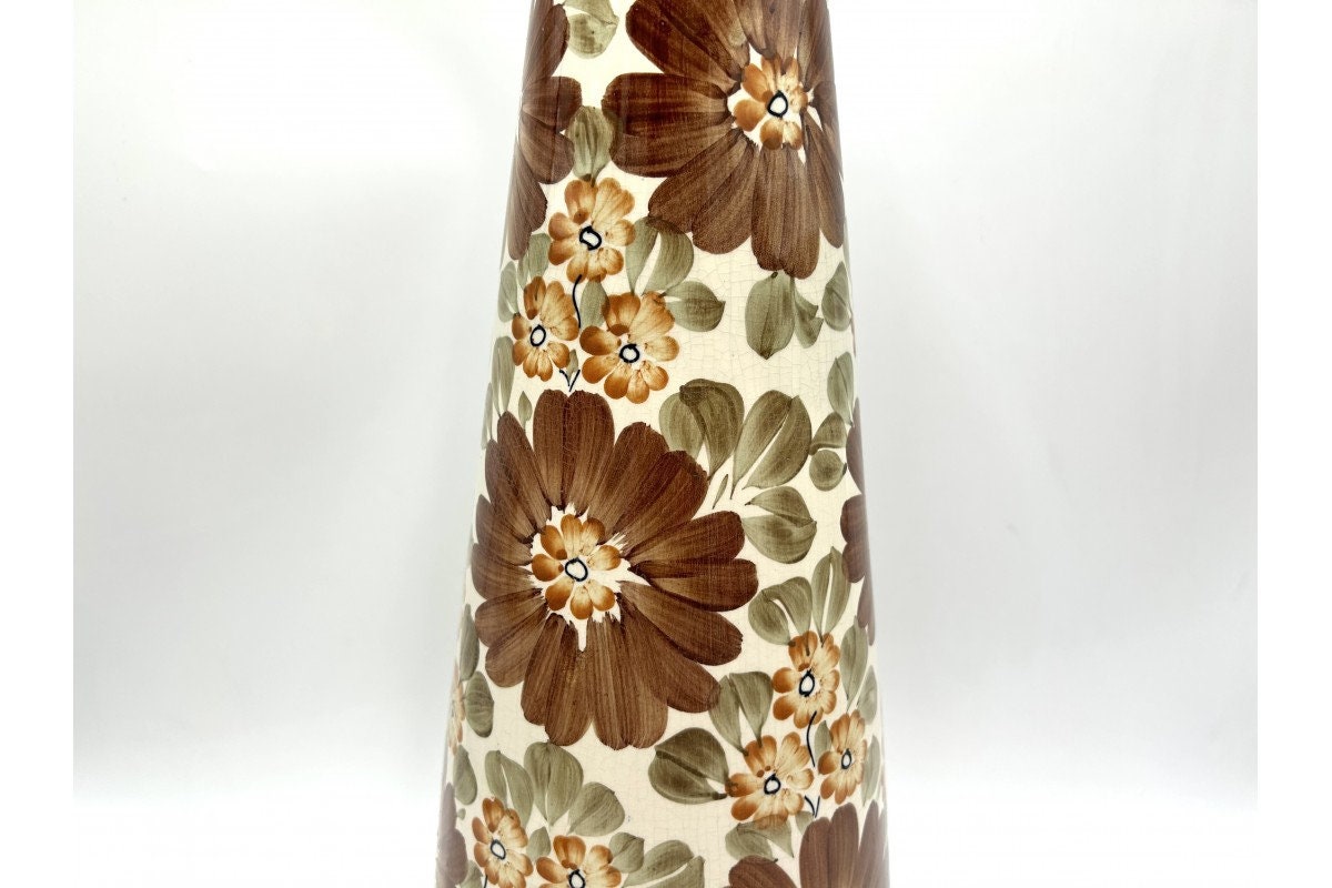ファイアンスの花瓶、ヴウォツワベク、ポーランド、1960 年代 - Etsy 日本