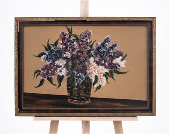 Peinture « Fleurs dans un vase ».