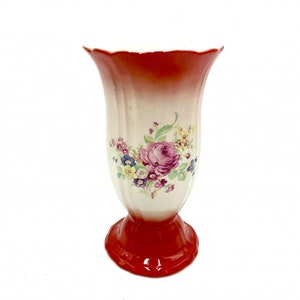 Porcelain vase, Chodziez, Poland, 1950s