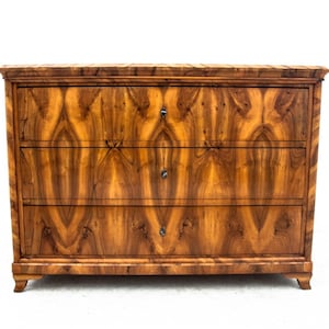 Antique chest of drawers, Northern Europe, around 1850. After renovation.