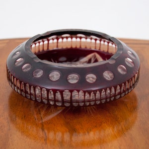 Crystal ashtray, Germany, 1970s