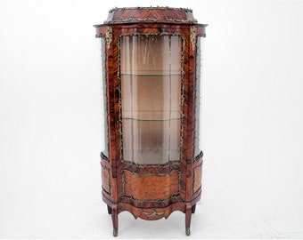 Antike Vitrine, Napoleon III., um 1860.