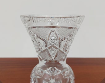 クリスタルの花瓶、ポーランド、1960年代 - Etsy 日本