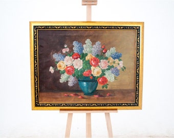 Peinture « Fleurs dans un vase »