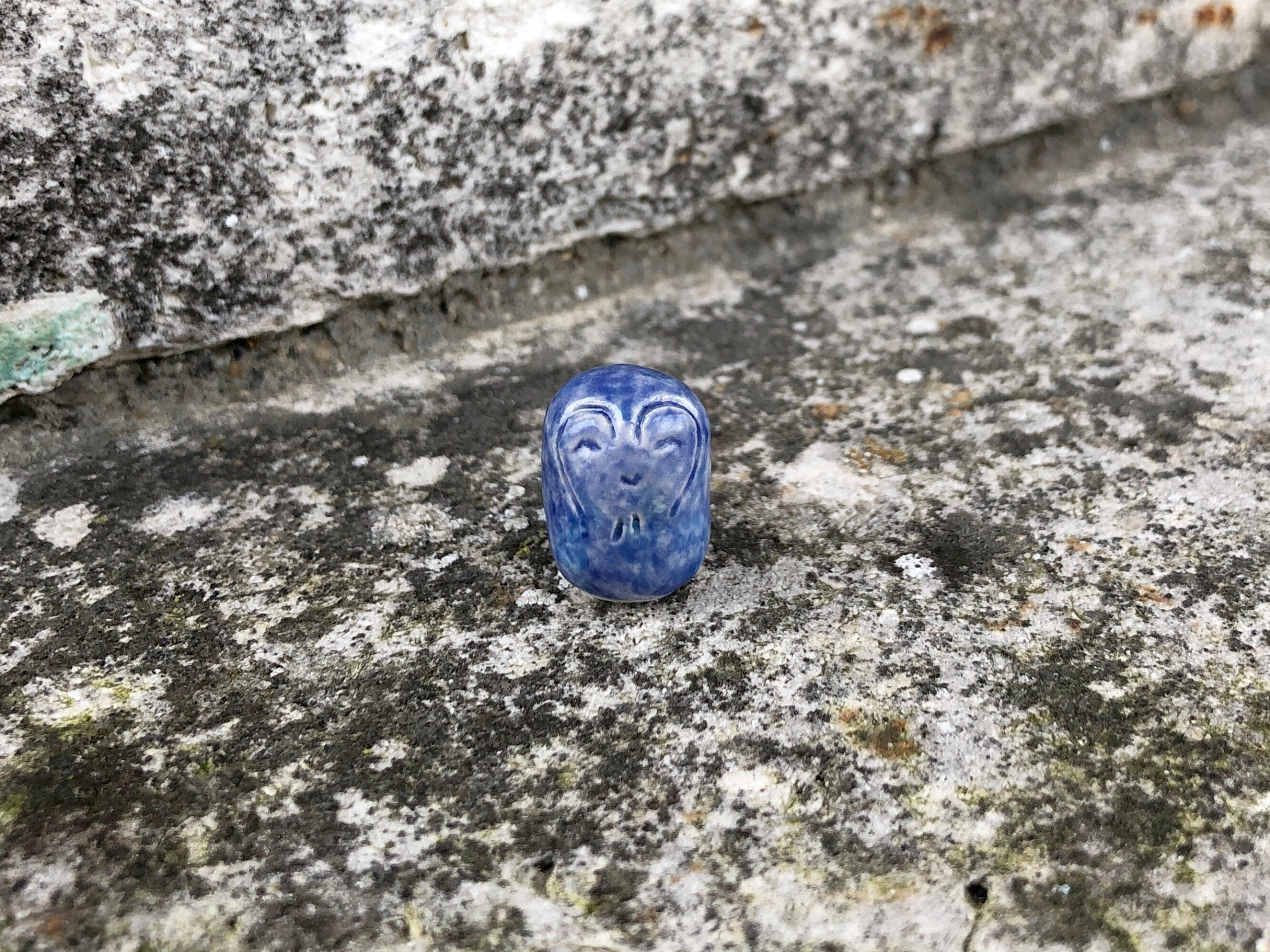 Pocket Jizo | Sculpture Miniature Bouddhiste et Shintoïste de Bouddha Pour La Paix, Protection, Fert