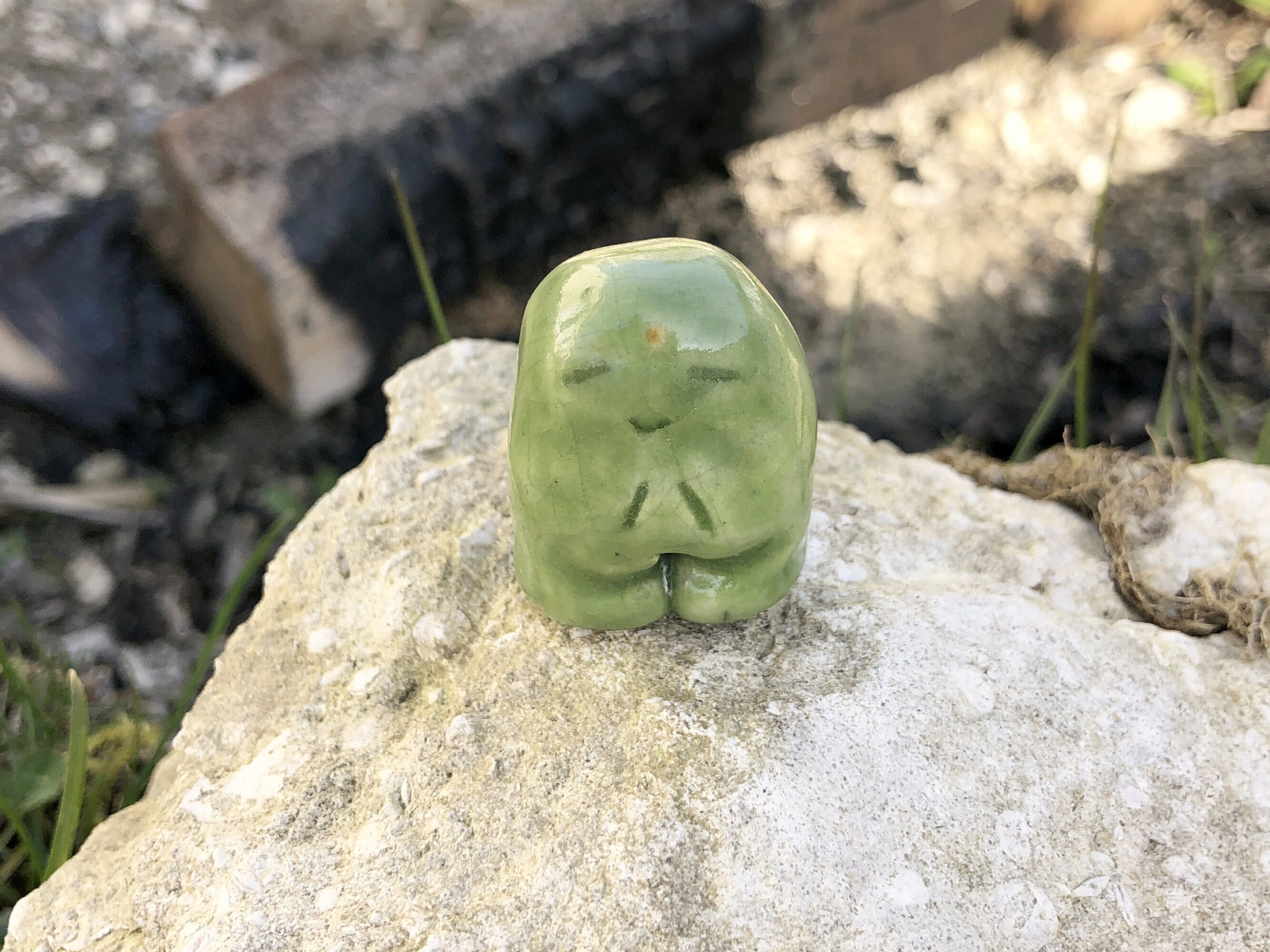 Esprit de La Nature Forêt Sauvage Kami Jizo Bouddha | Bouddhiste, Shintoïsme, Chamanisme, Sculpture 