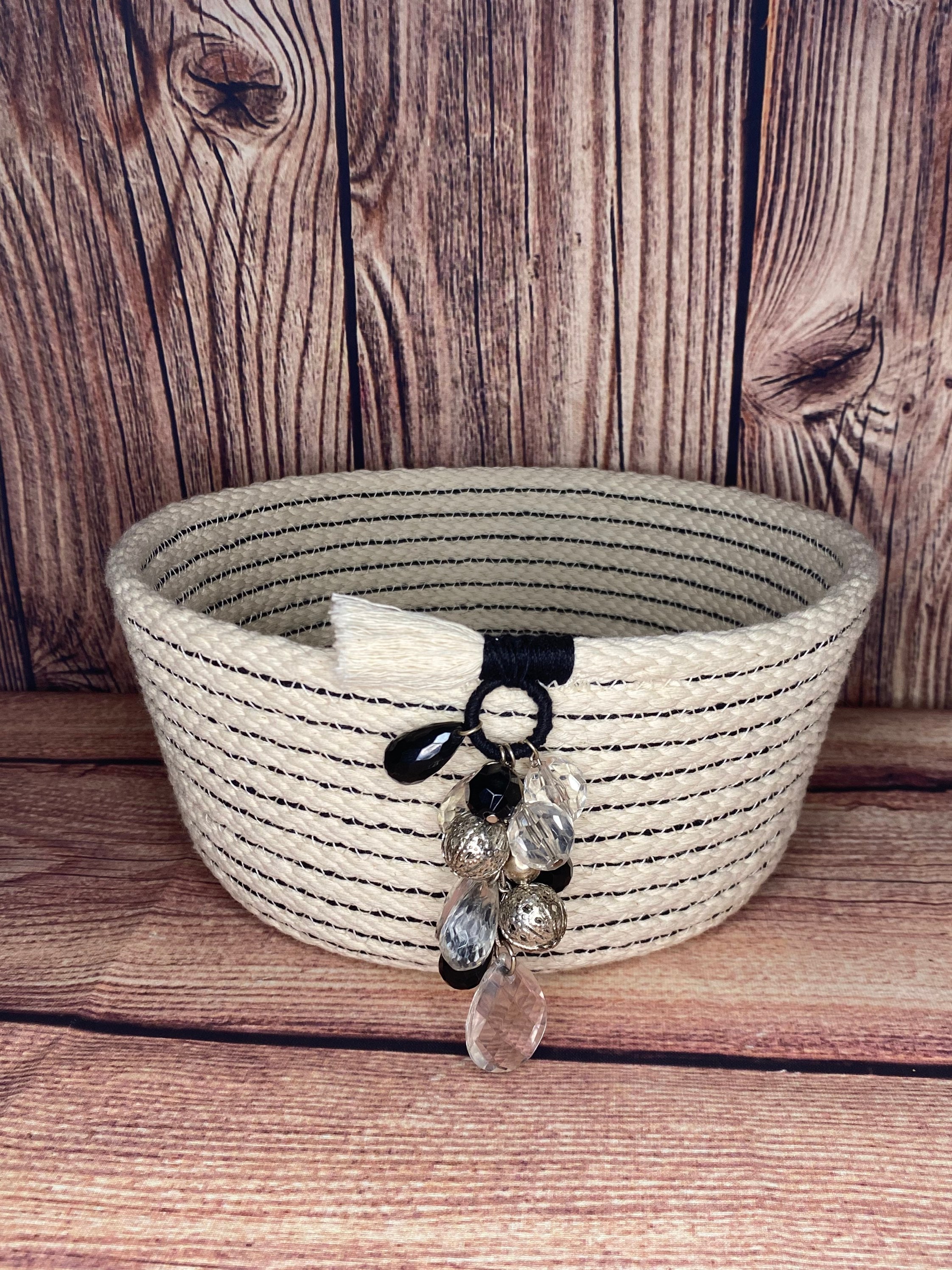 Embroidery thread rope bowls Etsy