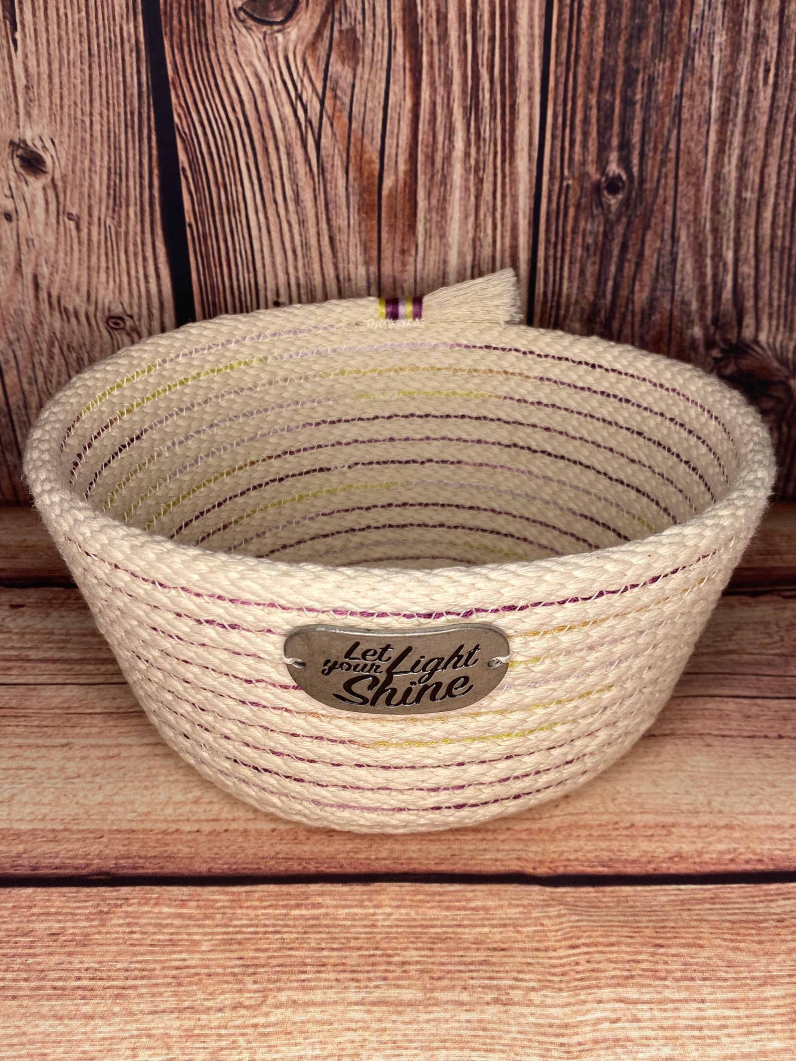 Embroidery thread rope bowls Etsy