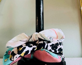 Elastic / Scrunchie Holder - wooden