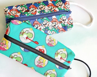 Mario- Nintendo-Personalized Pencil Case