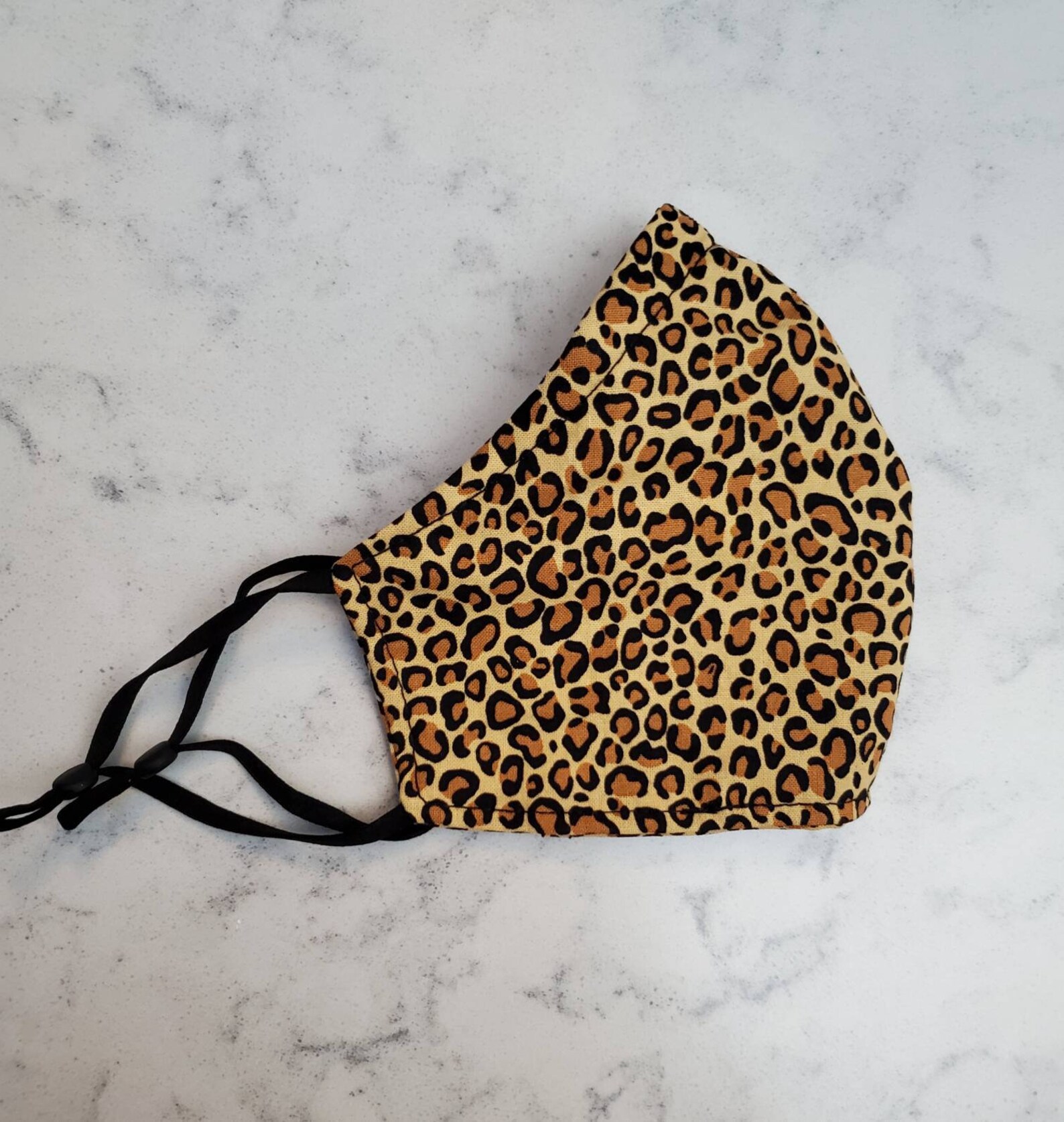 Leopard print Mask Adult Small Etsy