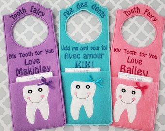 Tooth Pocket holder - Tooth Fairy