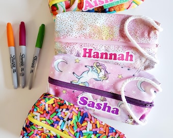 Pencil Case or treasure case - Personalized
