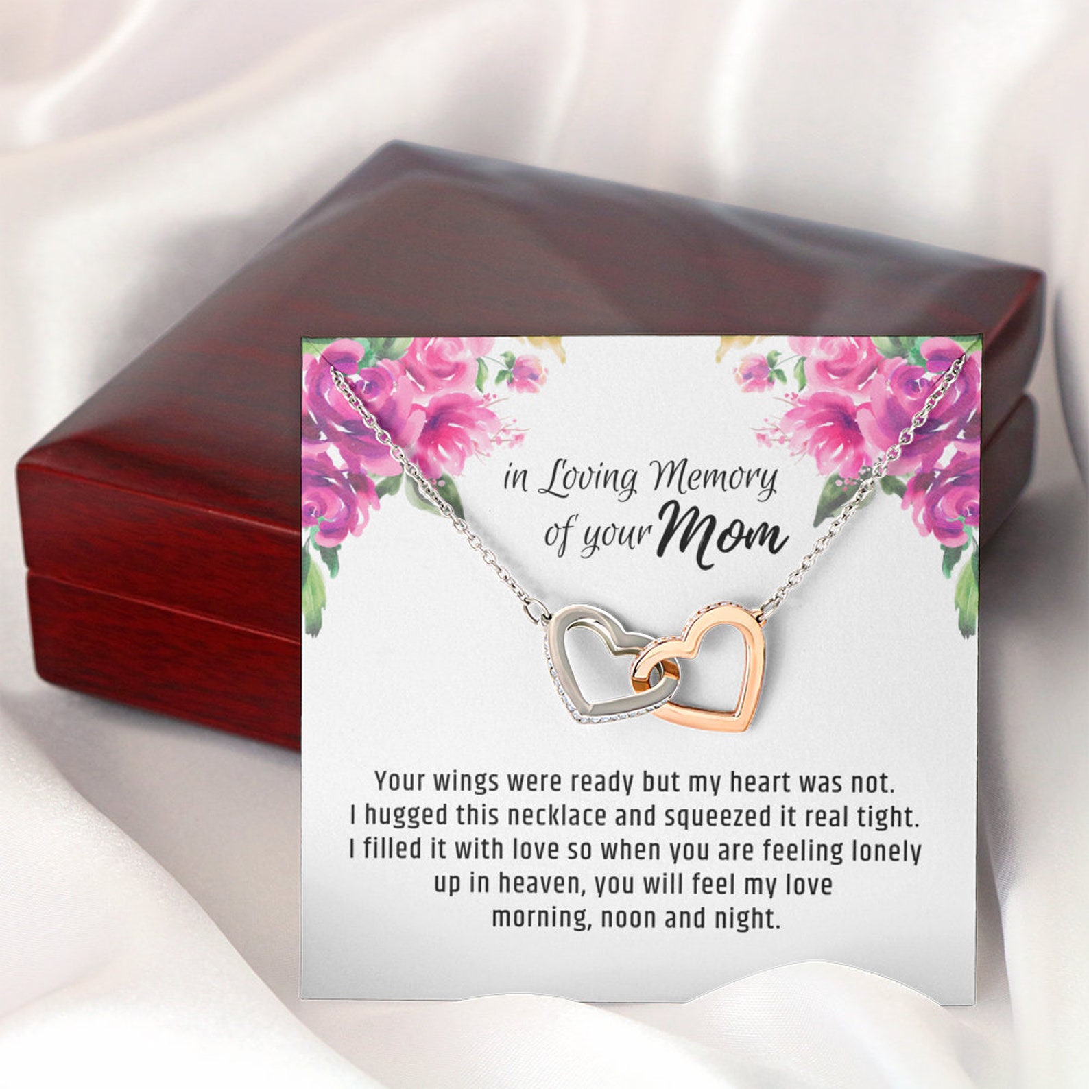 Memorial Gift Mom Loss of Mother in Memory of Mom Sorry for Etsy