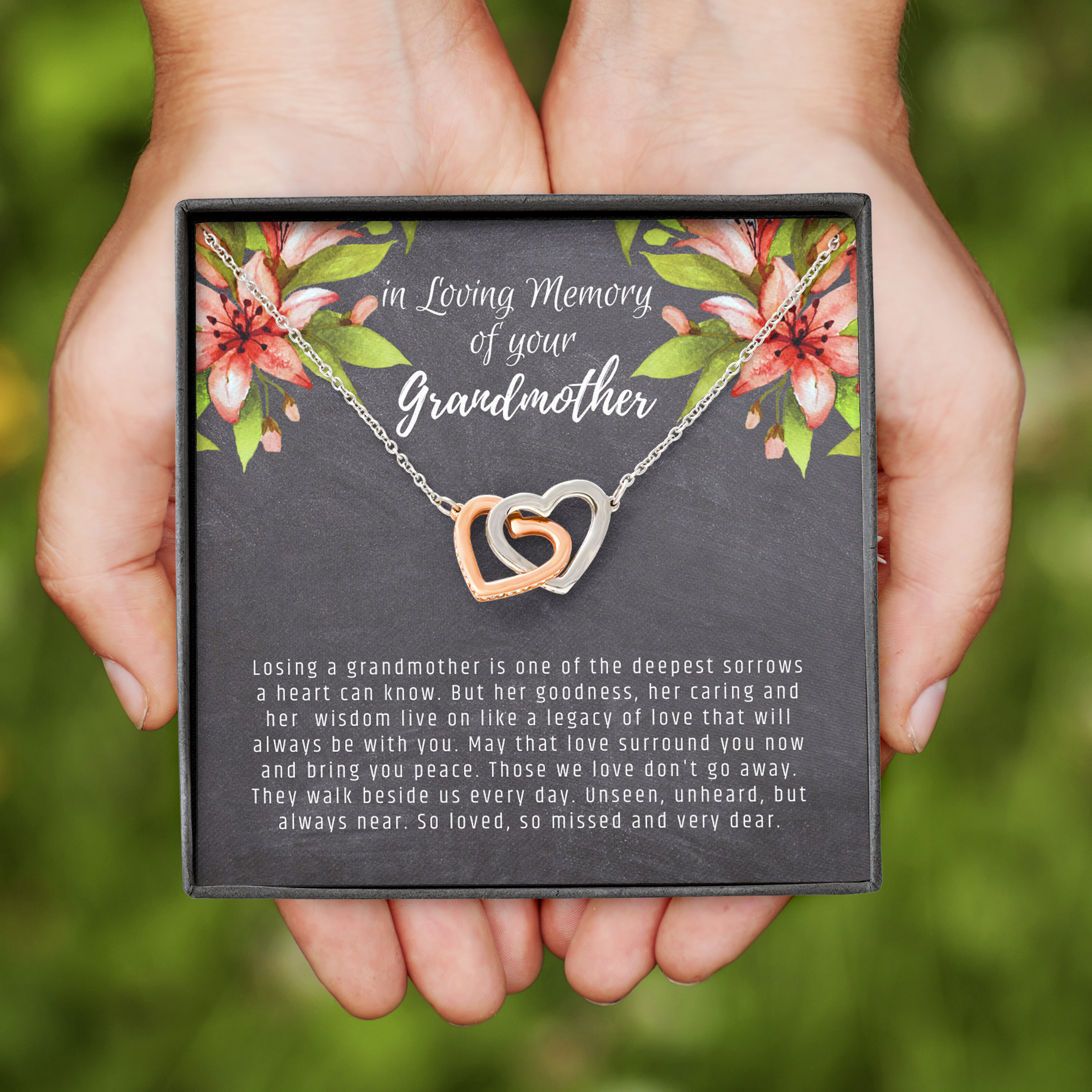 Loss of Grandmother Gift Grandmother Memorial Gift Etsy