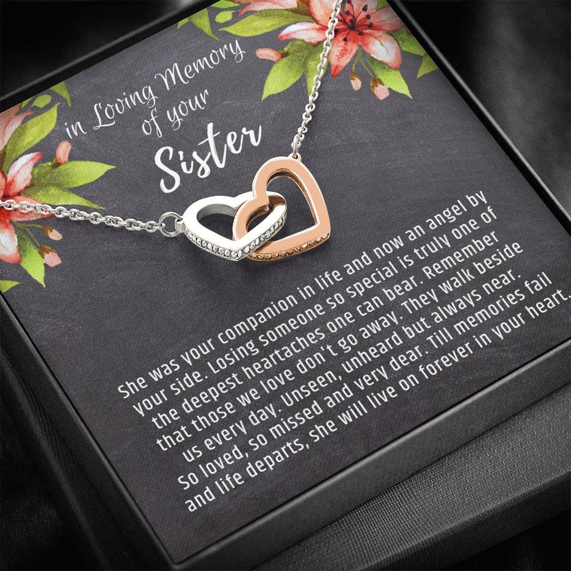 Loss of Sister Gift Grief Gift Sympathy Gift Remembrance Etsy