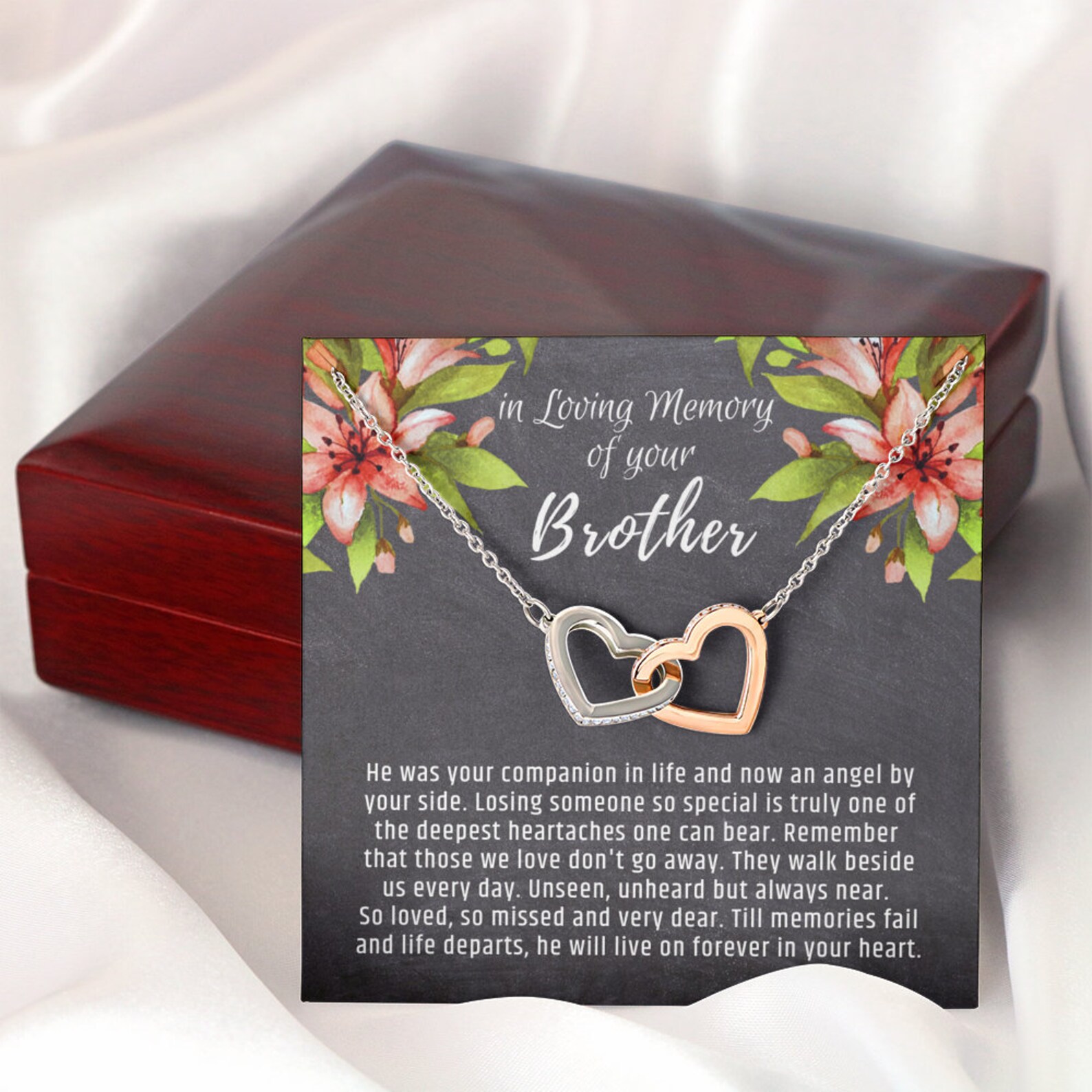 Memorial Gift Brother Loss of Brother in Memory of Brother Etsy