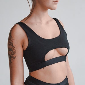 Underboob cut out top outlet
