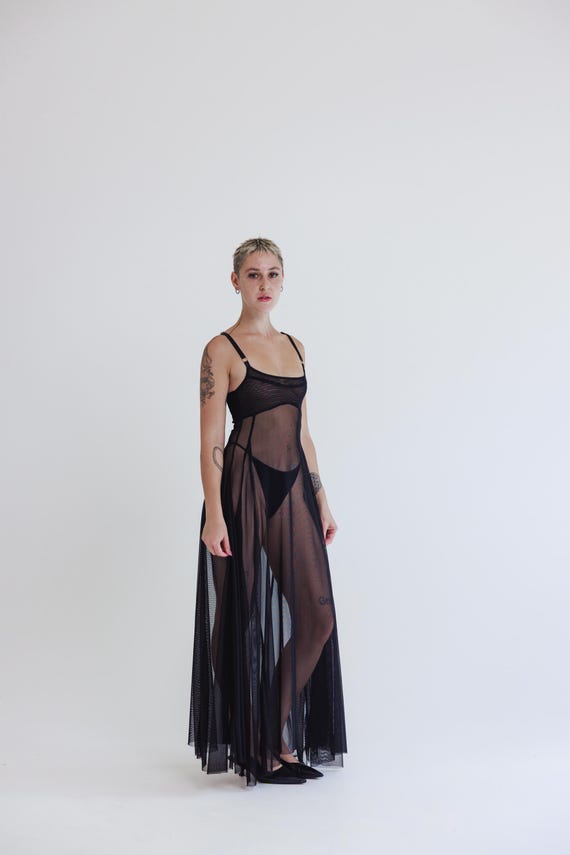transparent dress for women Clear & Dresses: Women's Summer Style Guide quality materials Transparent Maxi Dress, Rave Outfit